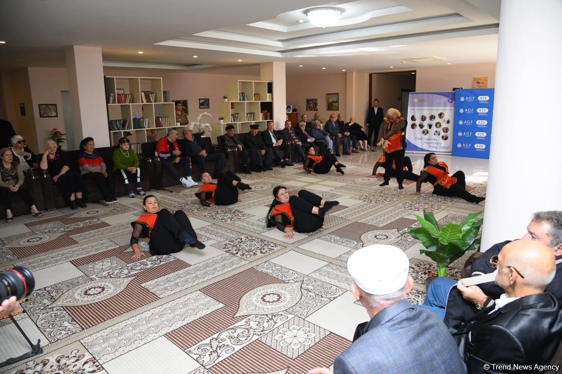 Azerbaijani social center for elderly citizens hosts 'Gymnastics for All' event (PHOTO)