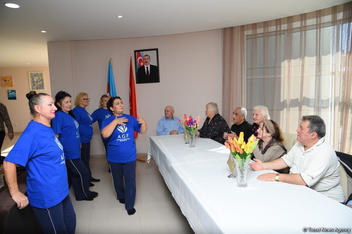Azerbaijani social center for elderly citizens hosts 'Gymnastics for All' event (PHOTO)