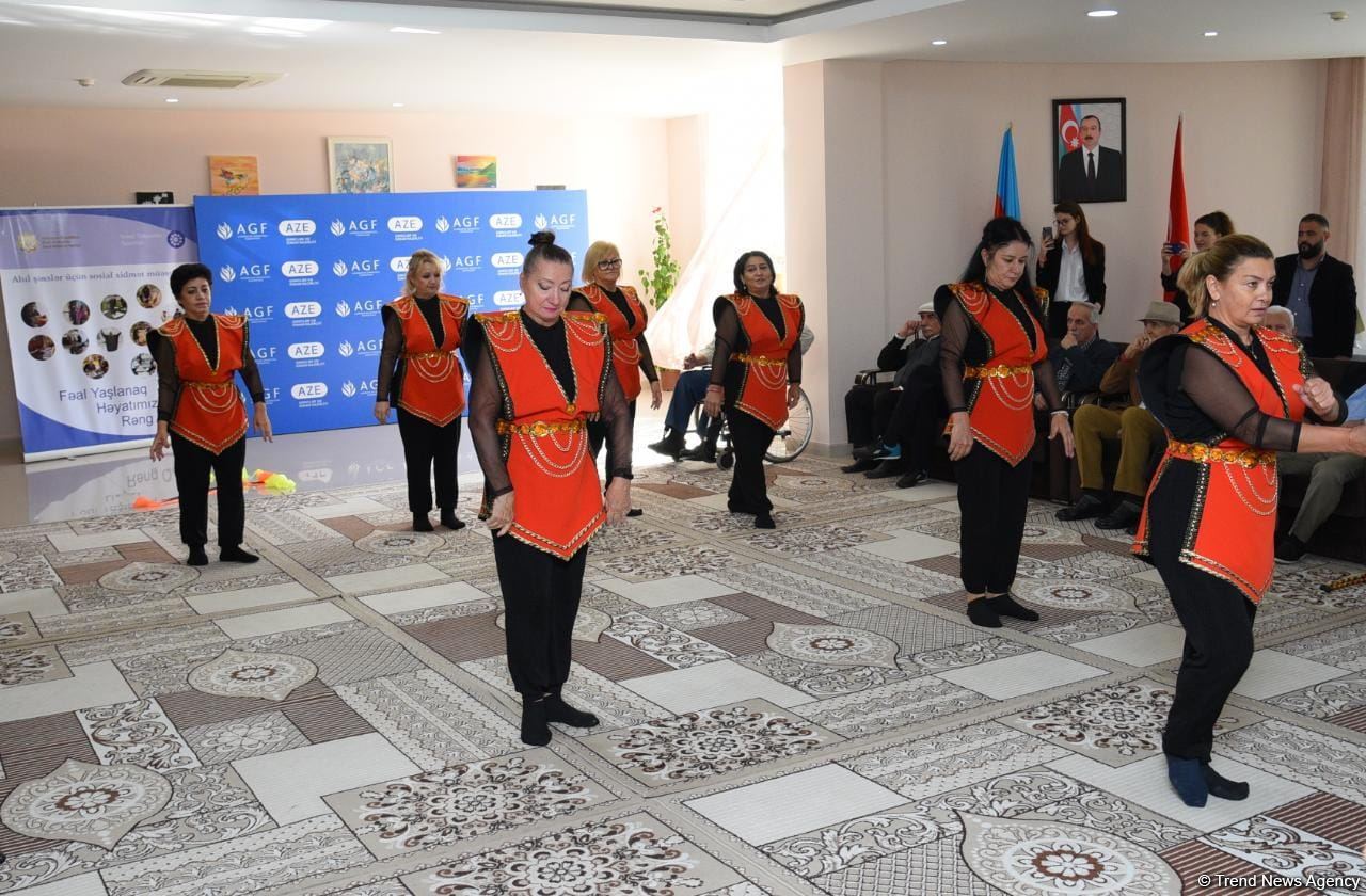 Azerbaijani social center for elderly citizens hosts 'Gymnastics for All' event (PHOTO)