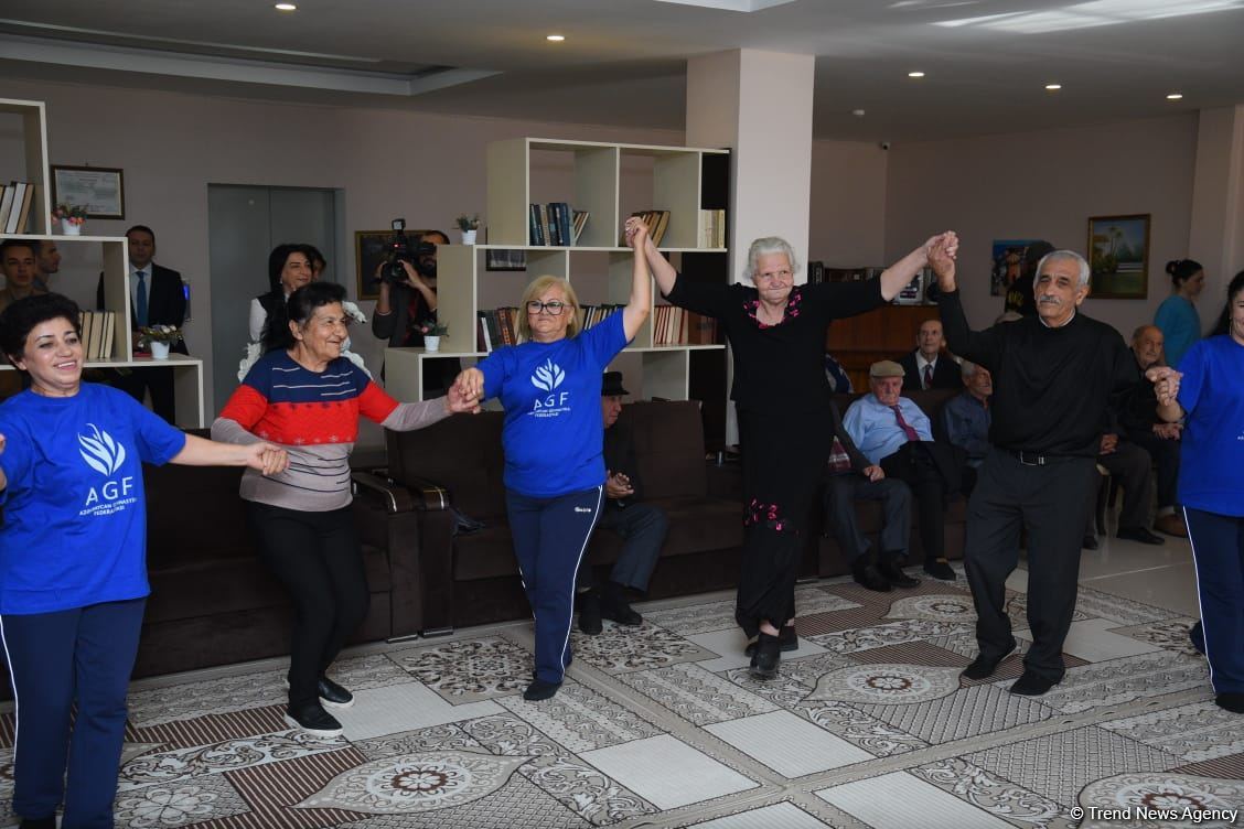 Azerbaijani social center for elderly citizens hosts 'Gymnastics for All' event (PHOTO)