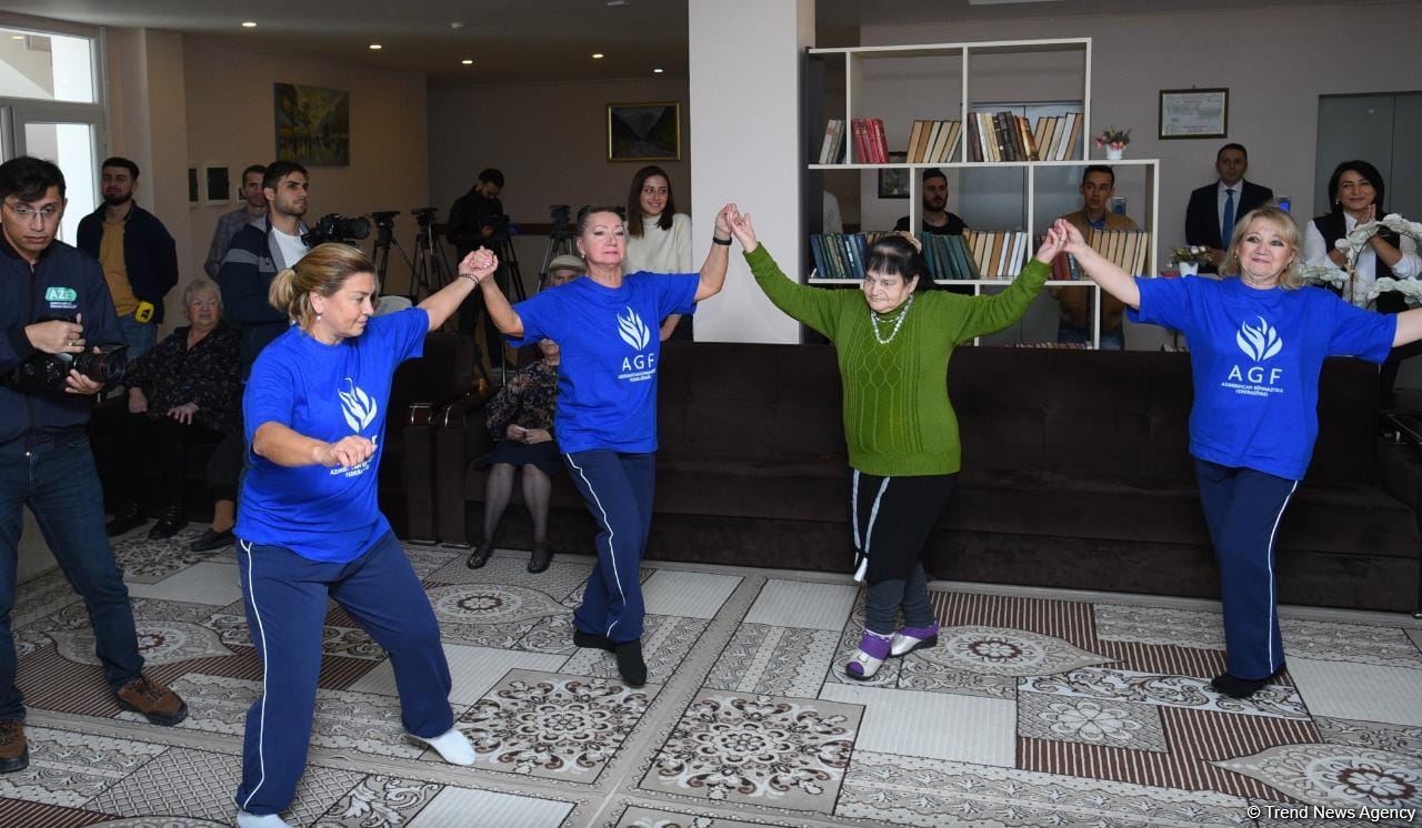 Azerbaijani social center for elderly citizens hosts 'Gymnastics for All' event (PHOTO)