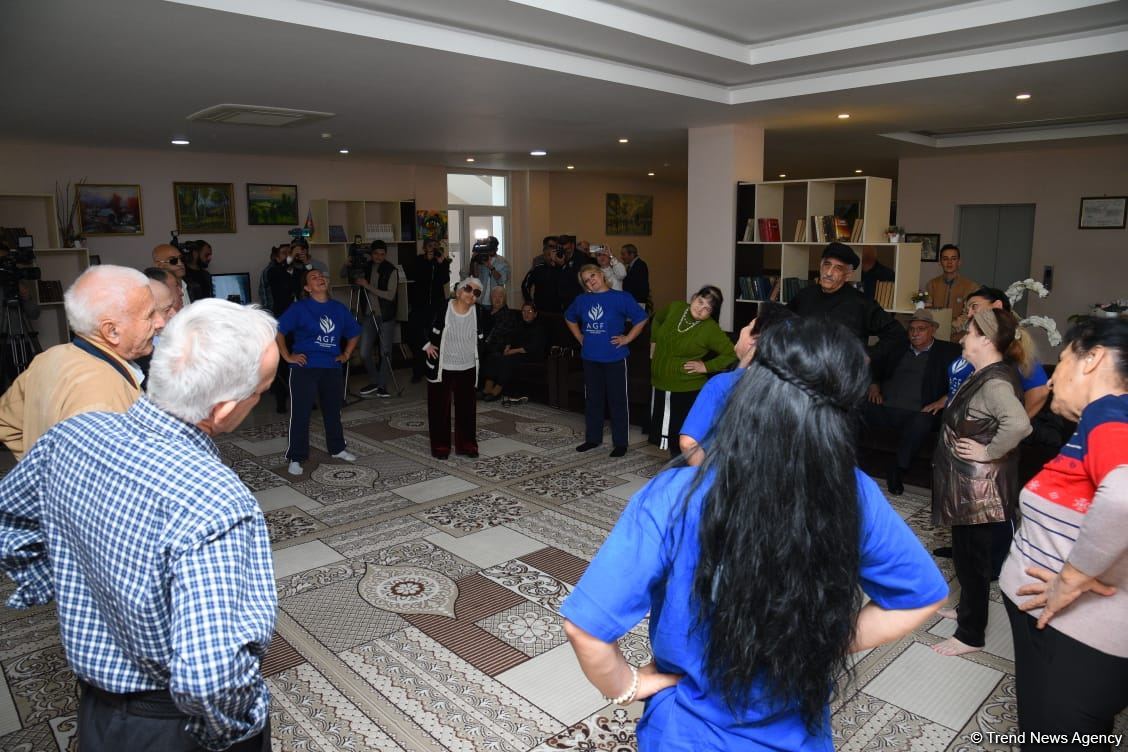 Azerbaijani social center for elderly citizens hosts 'Gymnastics for All' event (PHOTO)