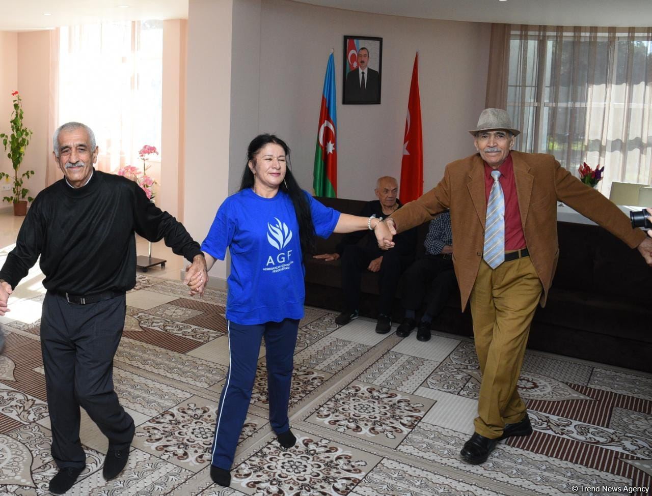 Azerbaijani social center for elderly citizens hosts 'Gymnastics for All' event (PHOTO)