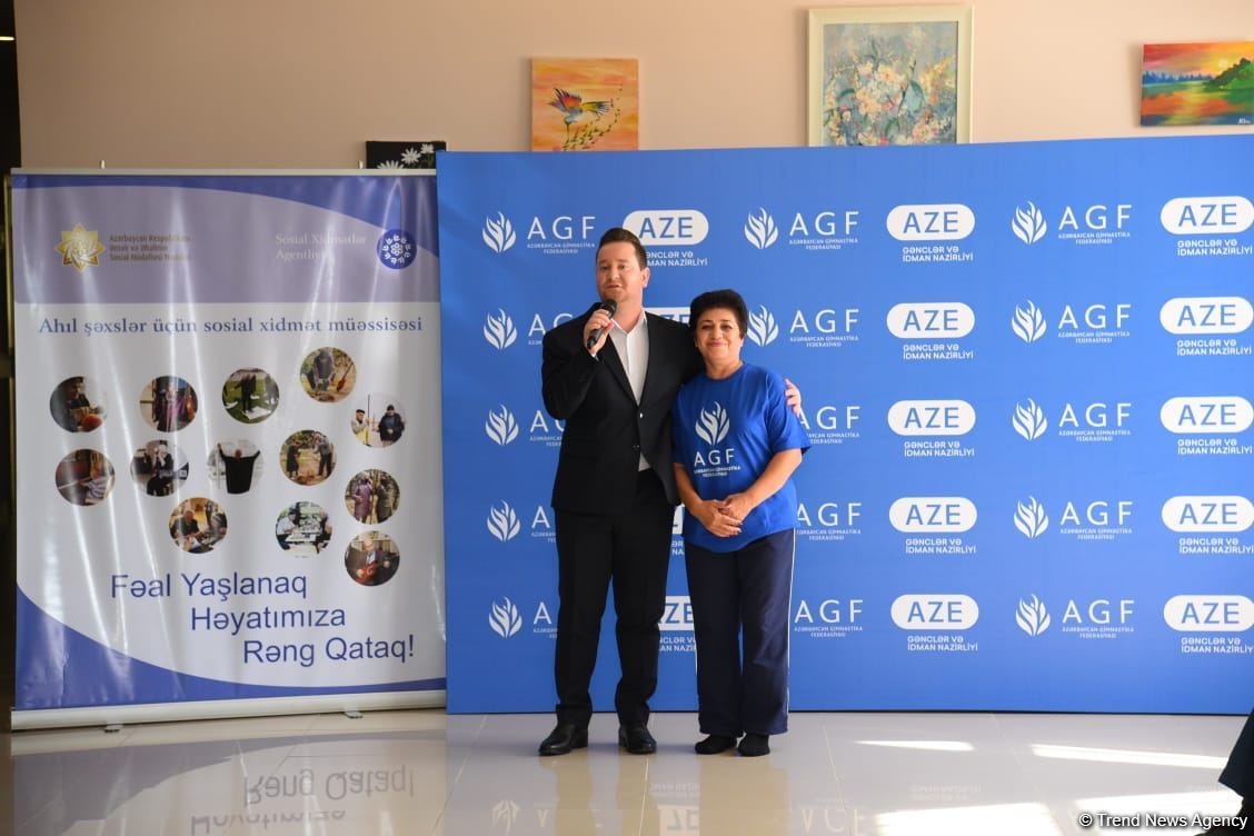 Azerbaijani social center for elderly citizens hosts 'Gymnastics for All' event (PHOTO)