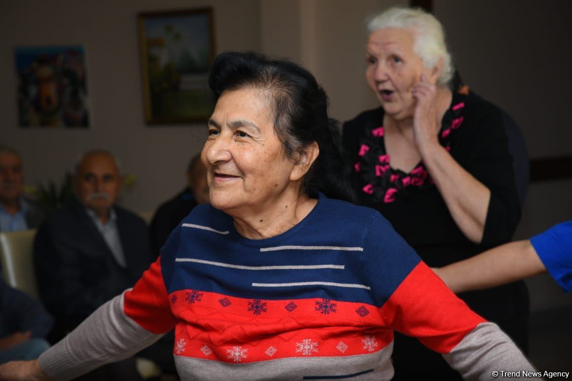 Azerbaijani social center for elderly citizens hosts 'Gymnastics for All' event (PHOTO)