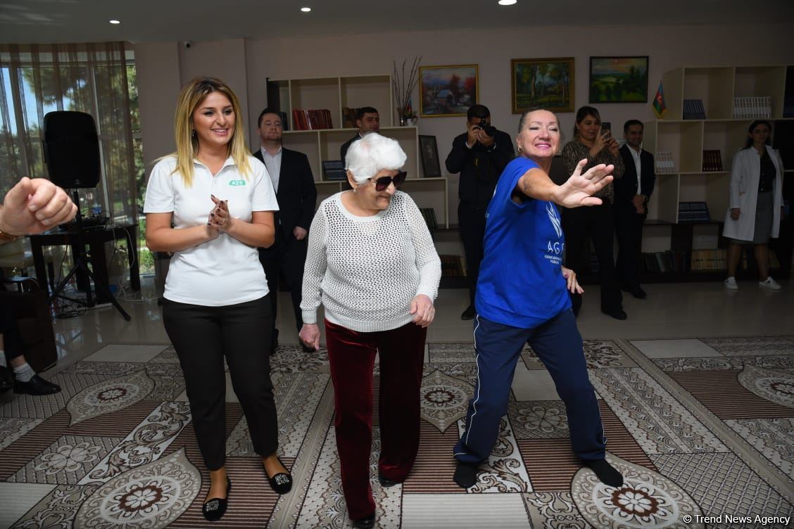 Azerbaijani social center for elderly citizens hosts 'Gymnastics for All' event (PHOTO)