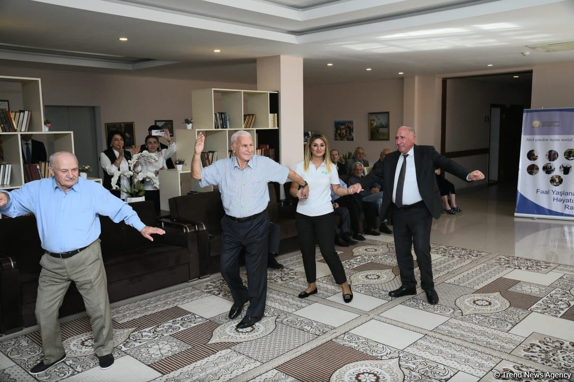 Azerbaijani social center for elderly citizens hosts 'Gymnastics for All' event (PHOTO)