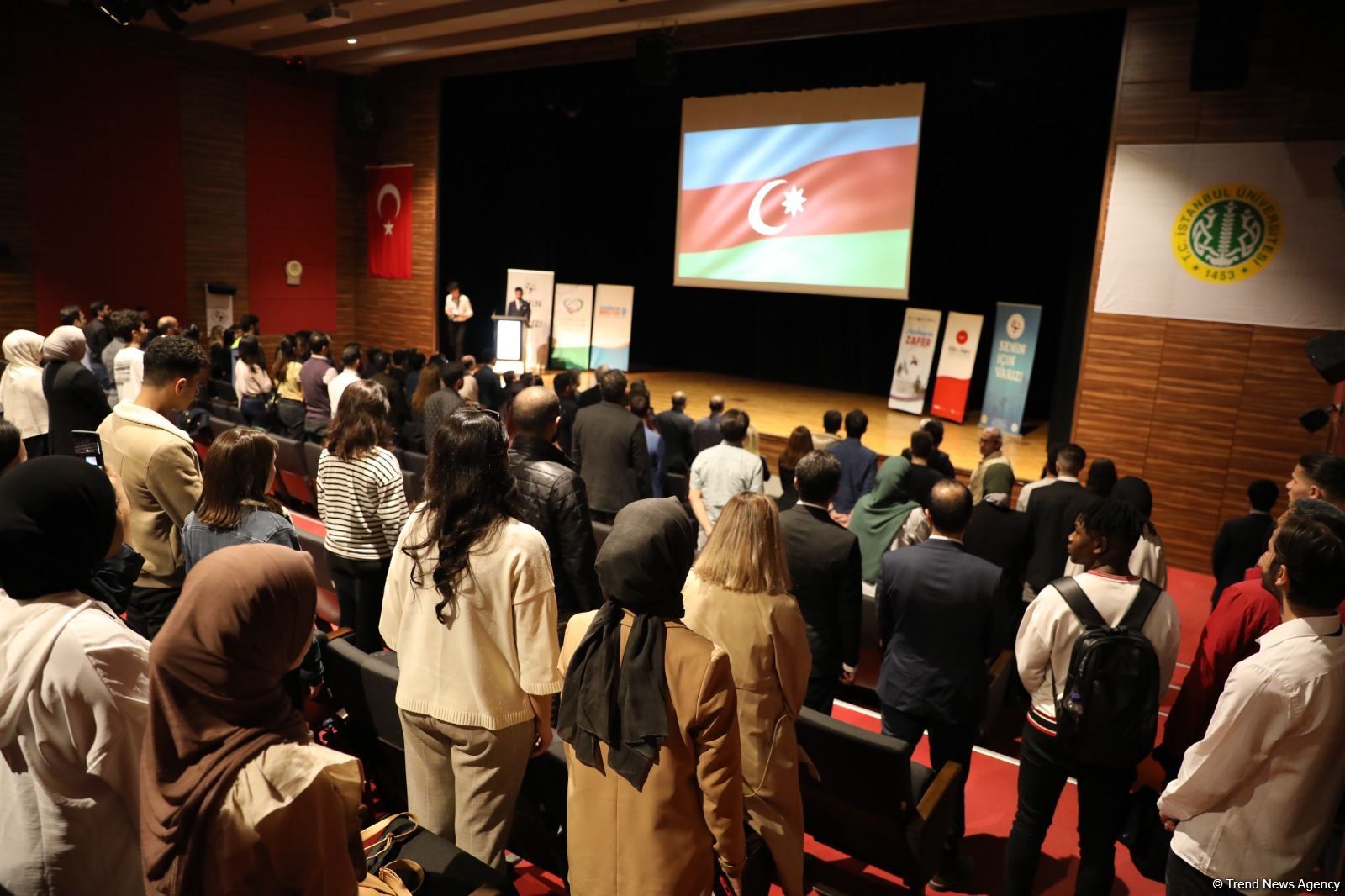 Istanbul University celebrated Azerbaijan's Victory Day (PHOTO)