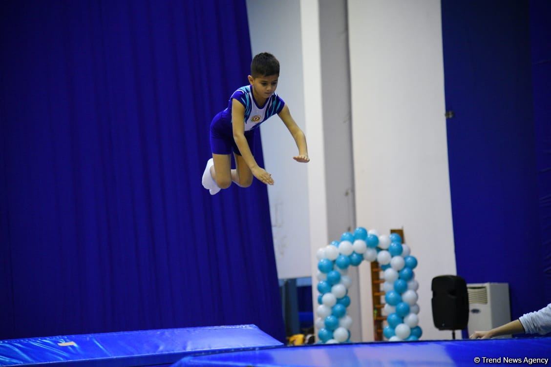 Competition of 6th Baku championship on trampolining kicks off (PHOTO)