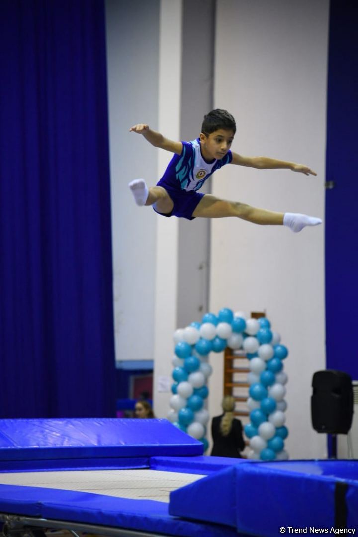 Competition of 6th Baku championship on trampolining kicks off (PHOTO)