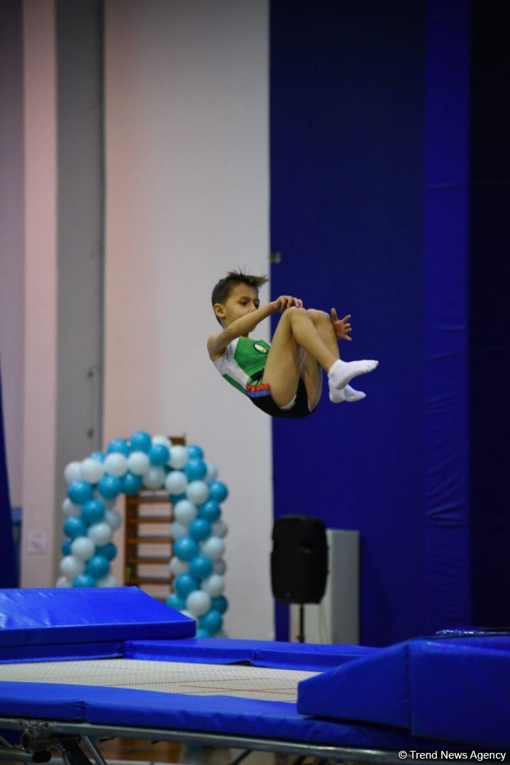 Competition of 6th Baku championship on trampolining kicks off (PHOTO)
