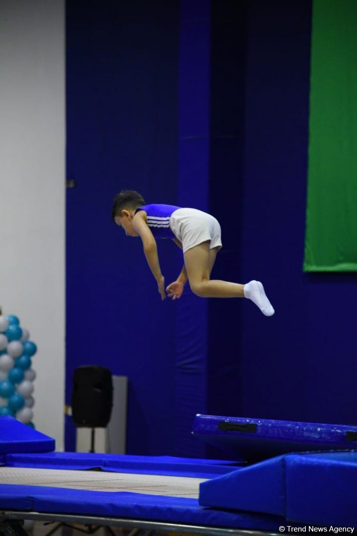 Competition of 6th Baku championship on trampolining kicks off (PHOTO)
