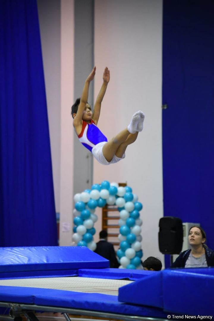 Competition of 6th Baku championship on trampolining kicks off (PHOTO)