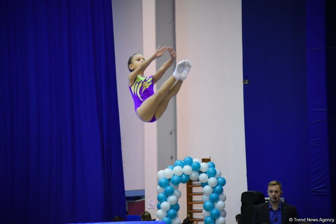 Competition of 6th Baku championship on trampolining kicks off (PHOTO)