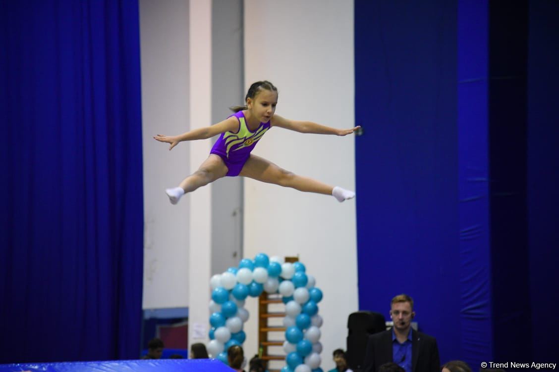 Competition of 6th Baku championship on trampolining kicks off (PHOTO)