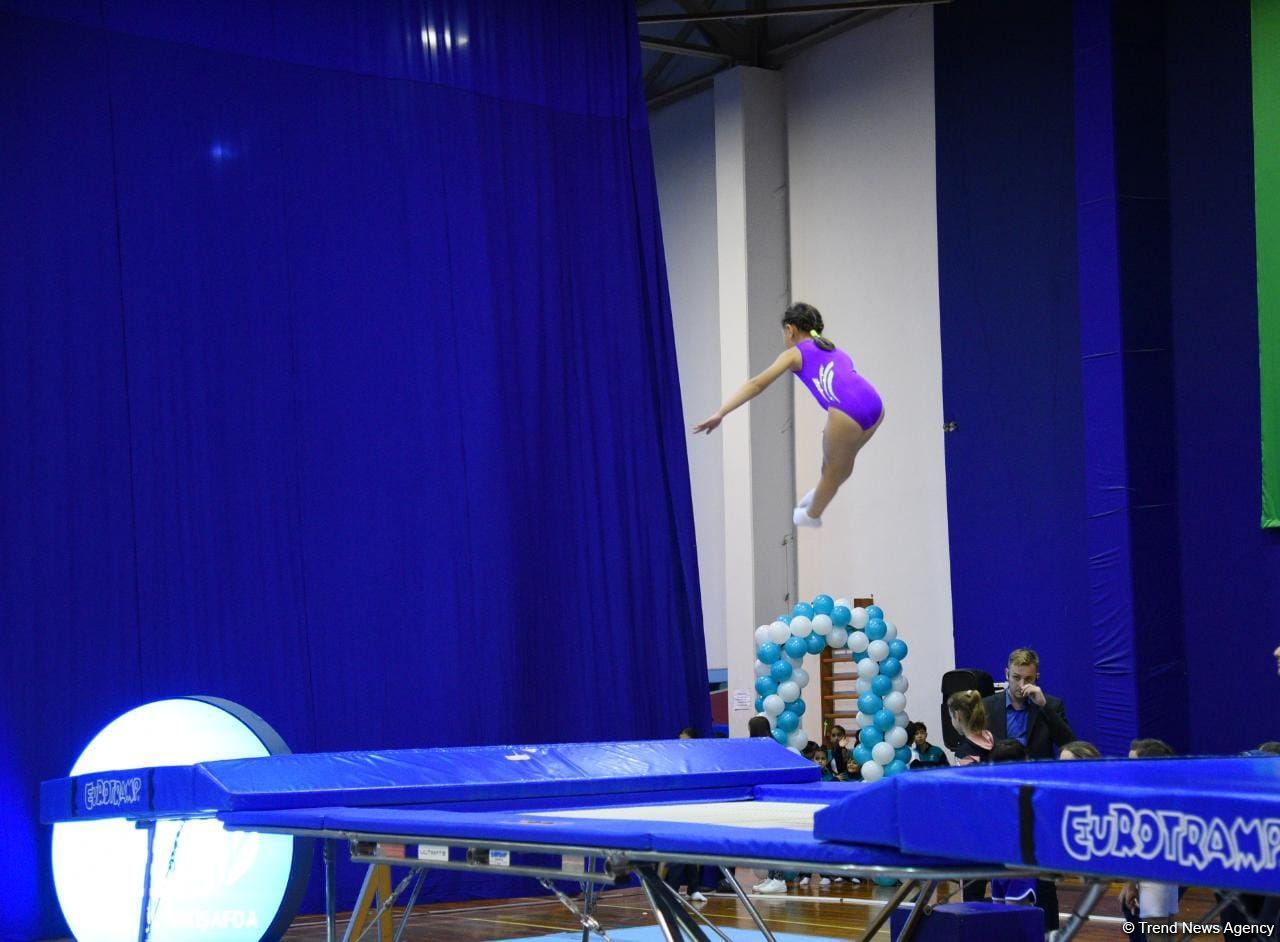 Competition of 6th Baku championship on trampolining kicks off (PHOTO)