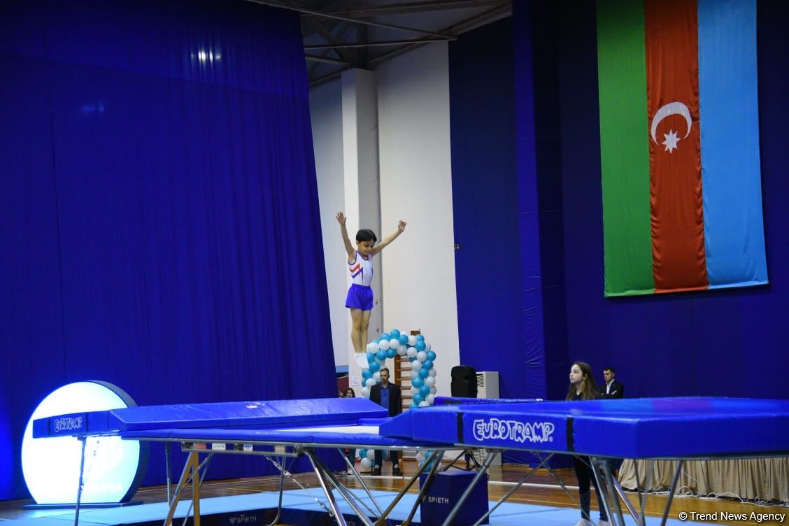 Competition of 6th Baku championship on trampolining kicks off (PHOTO)