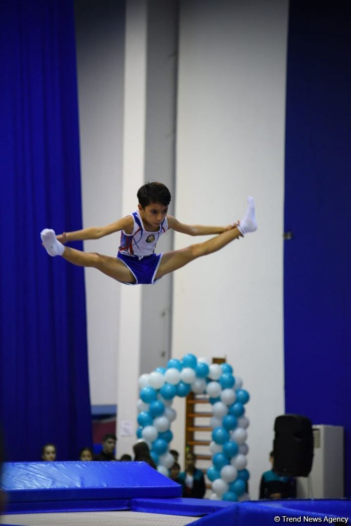 Competition of 6th Baku championship on trampolining kicks off (PHOTO)
