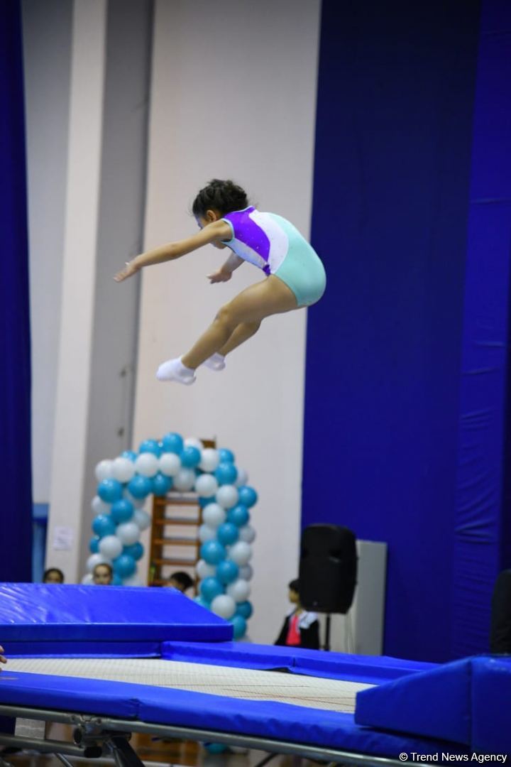 Competition of 6th Baku championship on trampolining kicks off (PHOTO)
