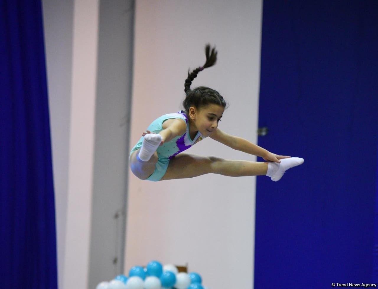 Competition of 6th Baku championship on trampolining kicks off (PHOTO)