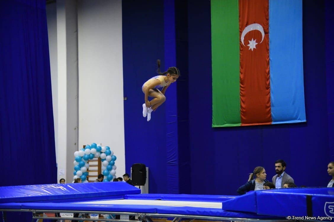 Competition of 6th Baku championship on trampolining kicks off (PHOTO)