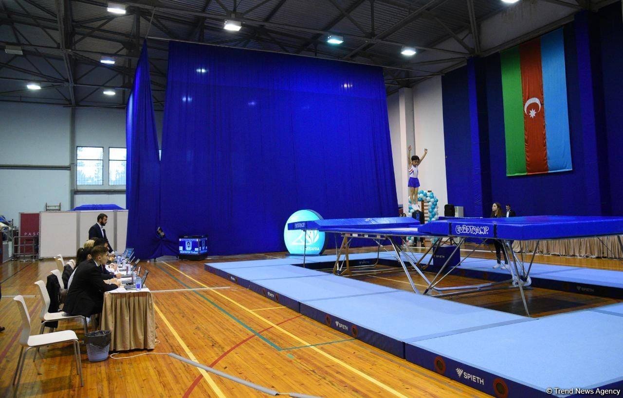 Competition of 6th Baku championship on trampolining kicks off (PHOTO)