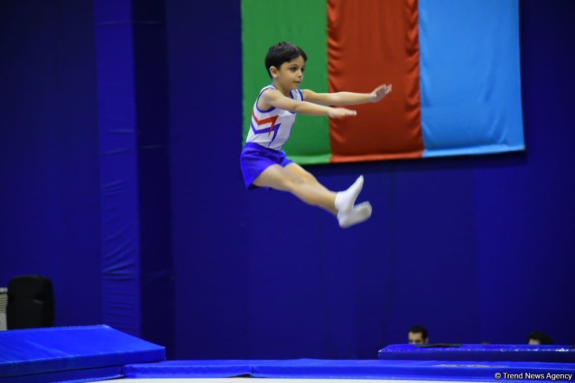 Competition of 6th Baku championship on trampolining kicks off (PHOTO)