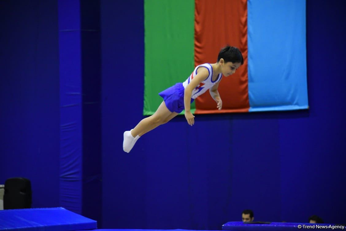 Competition of 6th Baku championship on trampolining kicks off (PHOTO)