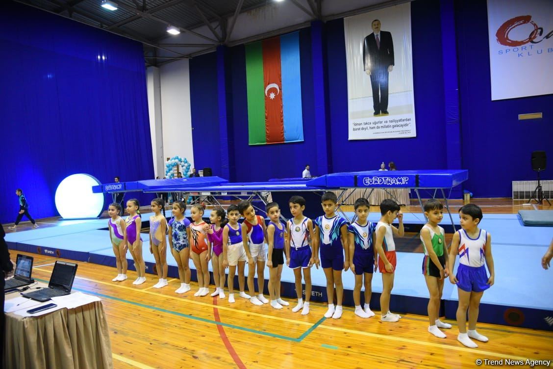 Competition of 6th Baku championship on trampolining kicks off (PHOTO)