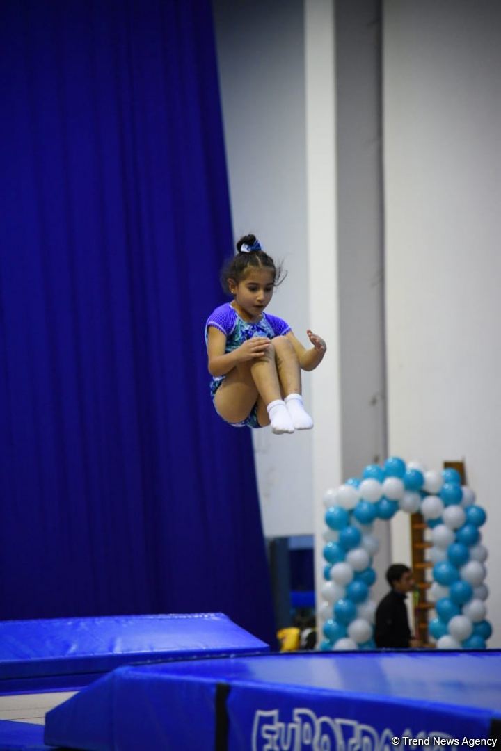 Competition of 6th Baku championship on trampolining kicks off (PHOTO)