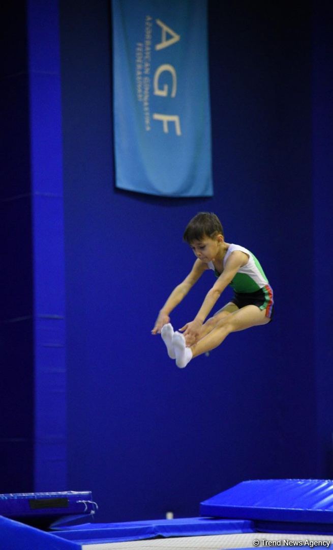 Competition of 6th Baku championship on trampolining kicks off (PHOTO)