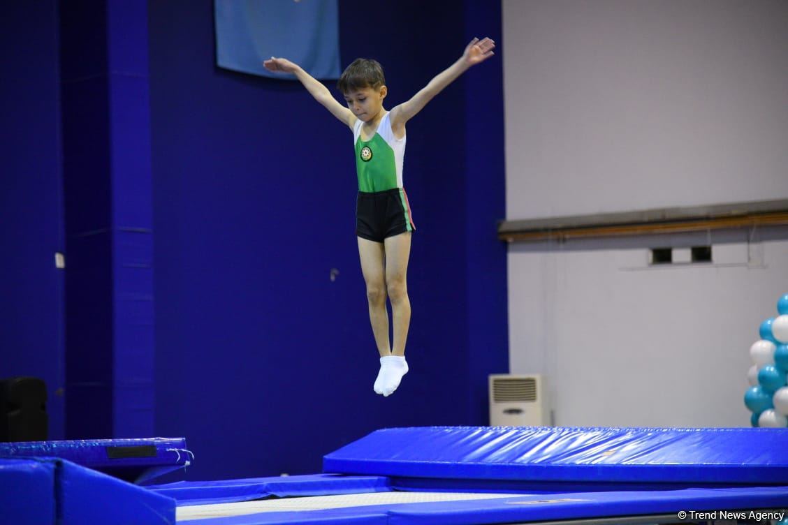 Competition of 6th Baku championship on trampolining kicks off (PHOTO)