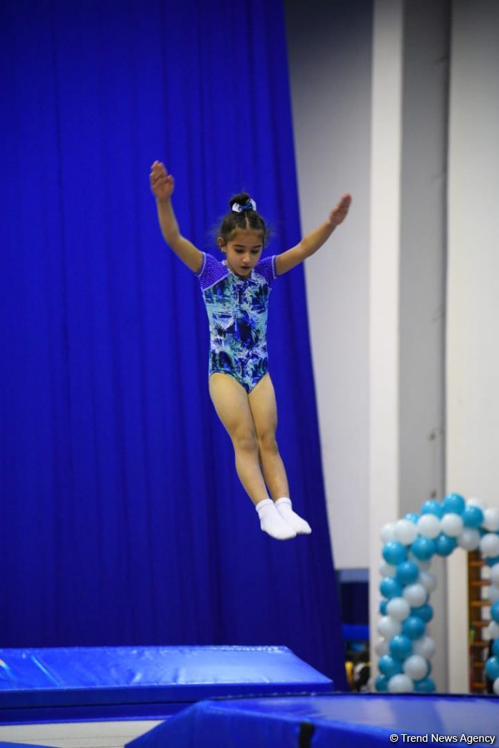 Competition of 6th Baku championship on trampolining kicks off (PHOTO)