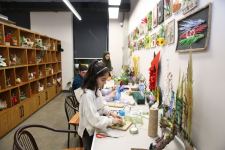Vice-President of Heydar Aliyev Foundation Leyla Aliyeva visits DOST Center for Inclusive Development and Creativity (PHOTO)