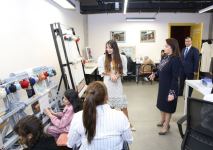 Vice-President of Heydar Aliyev Foundation Leyla Aliyeva visits DOST Center for Inclusive Development and Creativity (PHOTO)