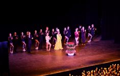First Lady of Azerbaijan Mehriban Aliyeva watches "Lazgi" ballet in Samarkand (PHOTO/VIDEO)