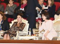 First Lady of Azerbaijan Mehriban Aliyeva watches "Lazgi" ballet in Samarkand (PHOTO/VIDEO)