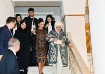 First Lady of Azerbaijan Mehriban Aliyeva watches "Lazgi" ballet in Samarkand (PHOTO/VIDEO)