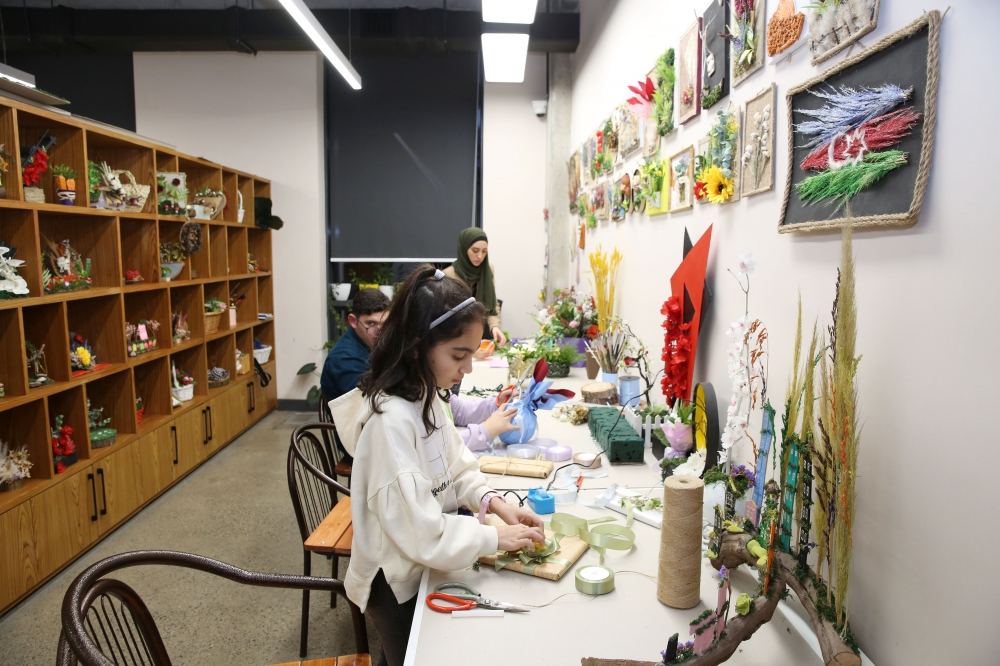 Vice-President of Heydar Aliyev Foundation Leyla Aliyeva visits DOST Center for Inclusive Development and Creativity (PHOTO)