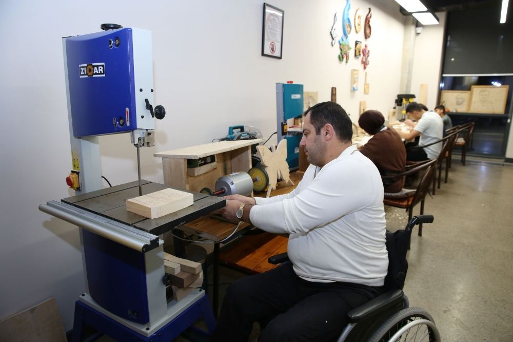 Vice-President of Heydar Aliyev Foundation Leyla Aliyeva visits DOST Center for Inclusive Development and Creativity (PHOTO)