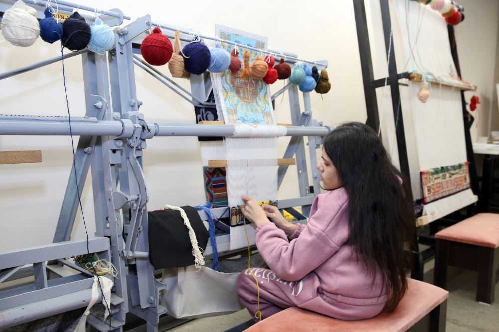 Vice-President of Heydar Aliyev Foundation Leyla Aliyeva visits DOST Center for Inclusive Development and Creativity (PHOTO)