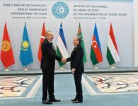 President Ilham Aliyev attending 9th Summit of Organization of Turkic States in Samarkand (PHOTO/VIDEO)
