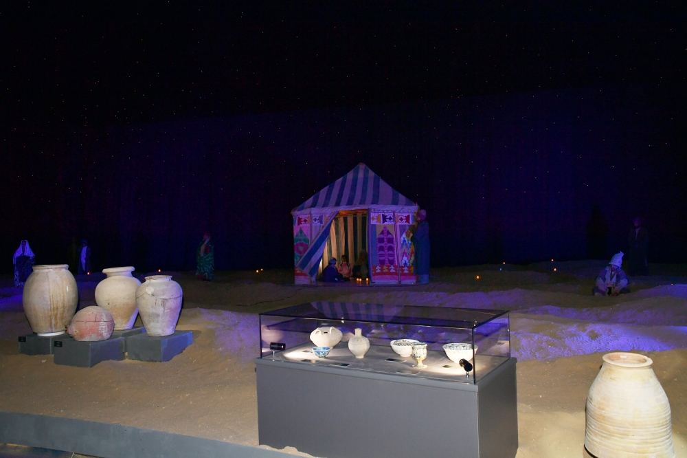First Lady of Azerbaijan Mehriban Aliyeva views “Illusions of time” exhibition in Samarkand (PHOTO/VIDEO)