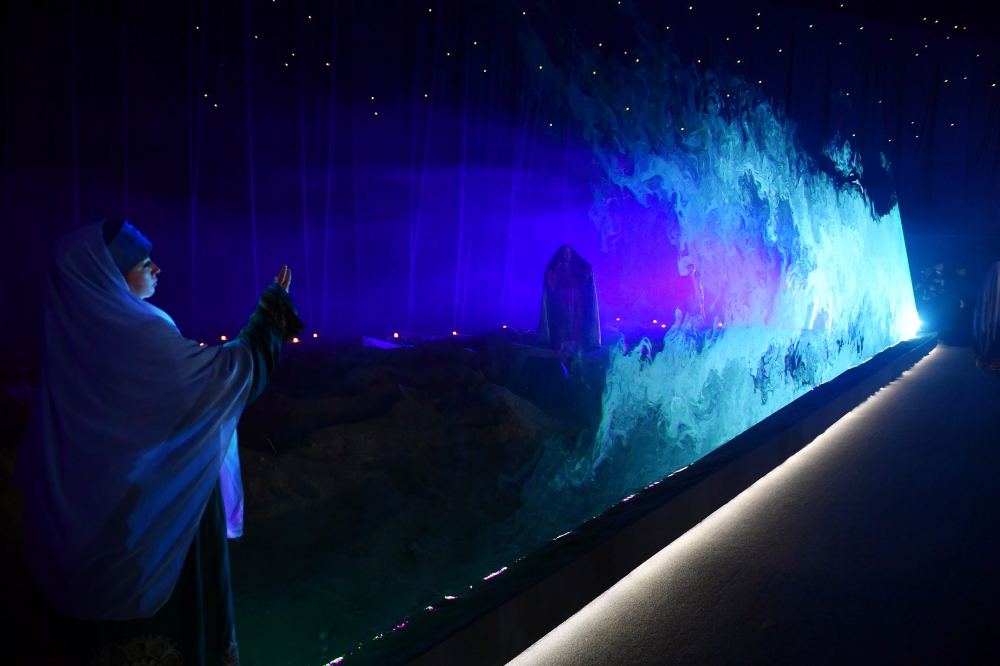 First Lady of Azerbaijan Mehriban Aliyeva views “Illusions of time” exhibition in Samarkand (PHOTO/VIDEO)