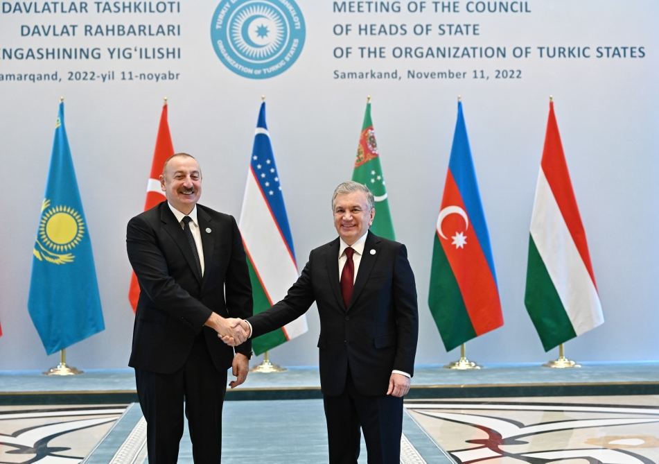 President Ilham Aliyev attending 9th Summit of Organization of Turkic States in Samarkand (PHOTO/VIDEO)