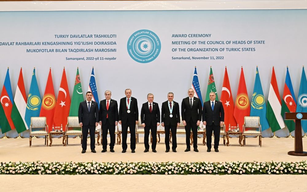 President Ilham Aliyev attending 9th Summit of Organization of Turkic States in Samarkand (PHOTO/VIDEO)