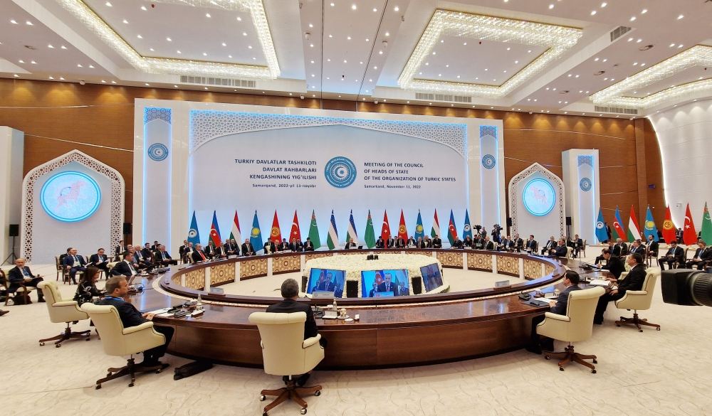 President Ilham Aliyev attending 9th Summit of Organization of Turkic States in Samarkand (PHOTO/VIDEO)