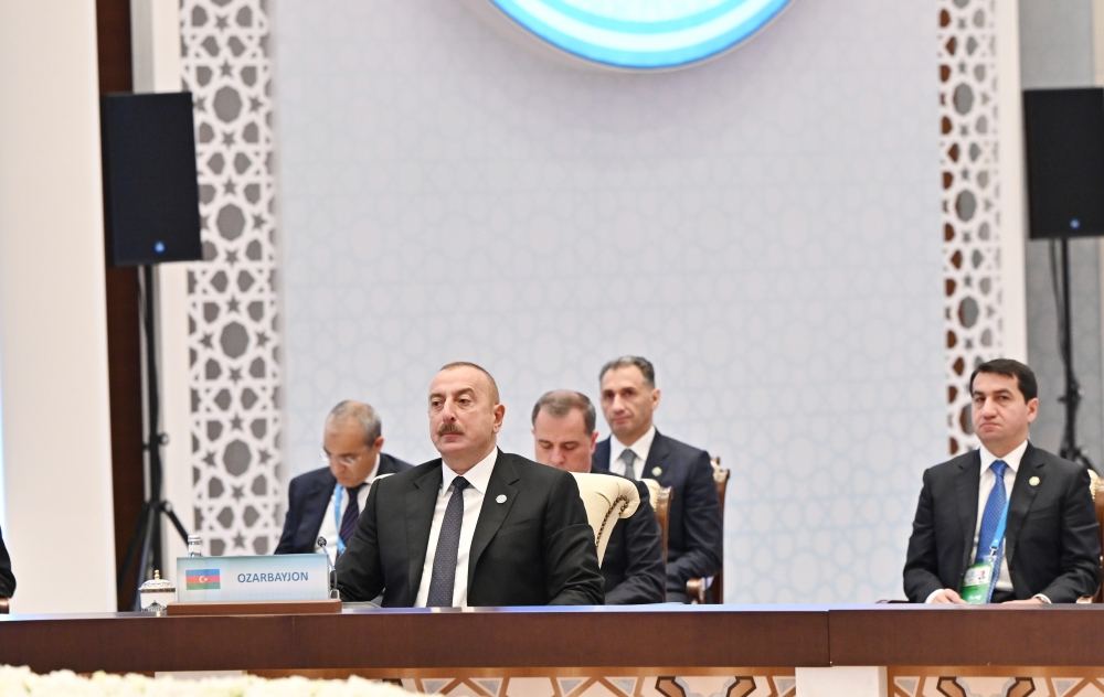 President Ilham Aliyev attending 9th Summit of Organization of Turkic States in Samarkand (PHOTO/VIDEO)