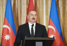Azerbaijani, Albanian presidents make press statements (PHOTO/VIDEO)