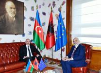 President Ilham Aliyev holds one-on-one meeting with Prime Minister of Albania Edi Rama (PHOTO/VIDEO)